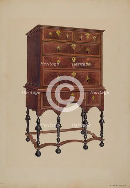 Highboy, c. 1936. Creator: Harry Eisman.