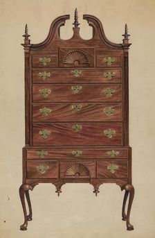 Highboy, c. 1936. Creator: Louis Annino