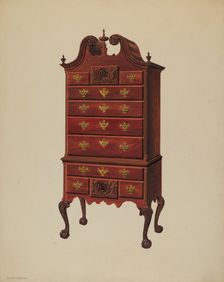 Highboy, c. 1937. Creator: Harry Eisman