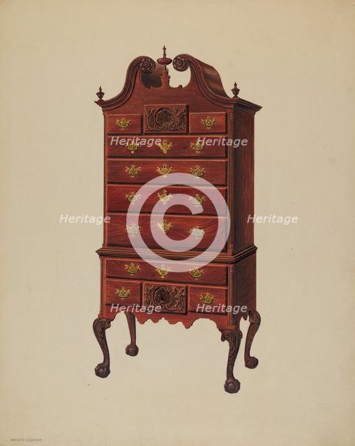 Highboy, c. 1937. Creator: Harry Eisman.