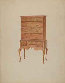 Highboy, c. 1937. Creator: Martin Partyka
