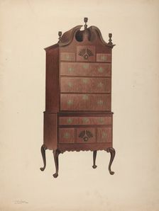 Highboy, c. 1939. Creator: Frank Wenger