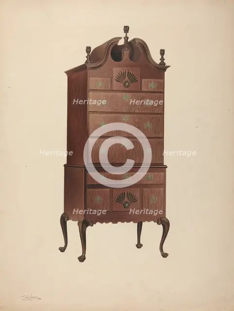 Highboy, c. 1939. Creator: Frank Wenger.