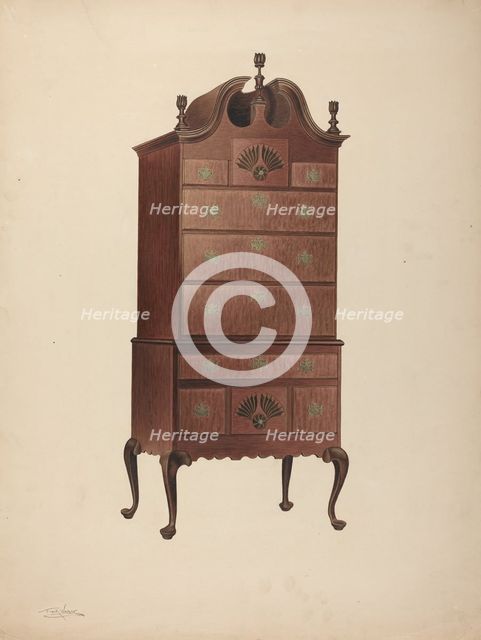 Highboy, c. 1939. Creator: Frank Wenger.