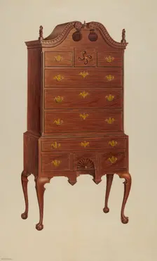 Highboy, c. 1939. Creator: Lorenz Rothkrantz