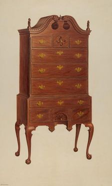 Highboy, c. 1939. Creator: Lorenz Rothkrantz