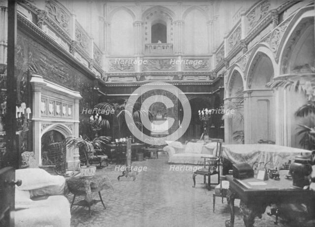 'Highclere Castle, Hampshire - The Earl of Carnarvon', 1910. Artist: Unknown.