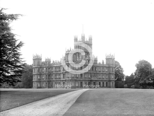 Highclere Castle, Highclere, Hampshire, 1890. Artist: Henry Taunt