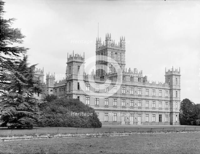 Highclere Castle, Highclere, Hampshire, c1860-c1922. Artist: Henry Taunt