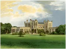Highcliffe Castle, Dorset, home of the Marchioness of Waterford, c1880