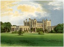 Highcliffe Castle, Dorset, home of the Marchioness of Waterford, c1880