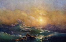Highest Wave 1850, (1939). Creator: Ivan Ayvazovsky