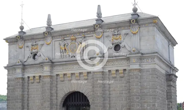 Highland Gate, Gdansk, Poland, built in 1576 (2015). Creator: Unknown.