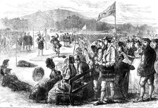Highland Games at Aboyne, Aberdeenshire, 1871. Creator: Unknown