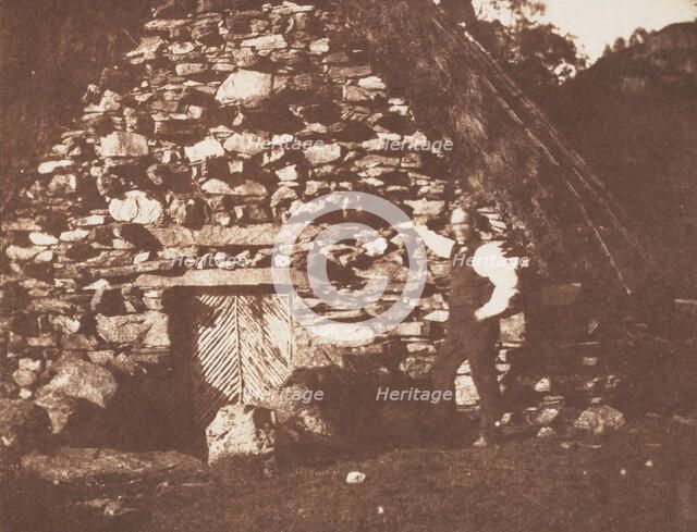 Highland Hut, Loch Katrine, October 1844. Creator: William Henry Fox Talbot.