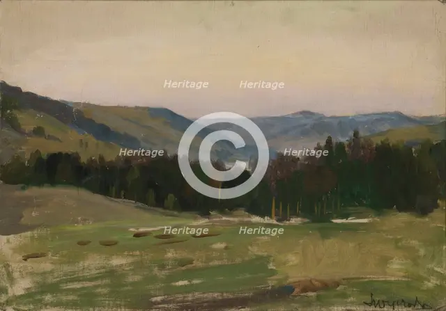 Highland Landscape, between 1908-1912. Creator: Leon Wyczolkowski.