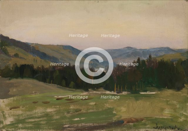 Highland Landscape, between 1908-1912. Creator: Leon Wyczolkowski.