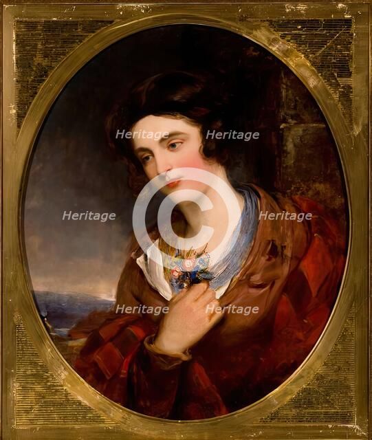 Highland Lassie, c1840s. Creator: John Phillip.