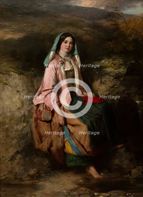 Highland Mary, 1857. Creator: Thomas Faed.