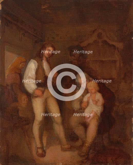 Highlander's Family, 1869. Creator: Aleksander Kotsis.