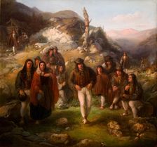Highlanders Dance, 1861-1863. Creator: Wladyslaw Luszczkiewicz