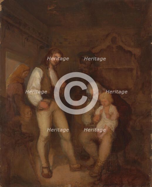 Highlander's Family, 1869. Creator: Aleksander Kotsis.