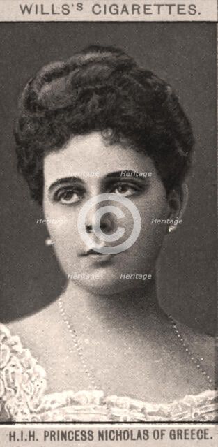 H.I.H Princess Nicholas of Greece, 1908.Artist: WD & HO Wills