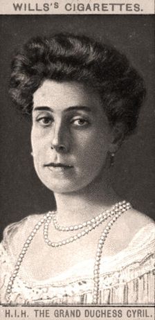 H.I.H The Grand Duchess Cyril, 1908.Artist: WD & HO Wills