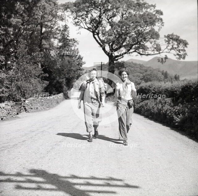 Hikers, Lake District, c1955. Creator: Arthur Charles Kirby Ware.
