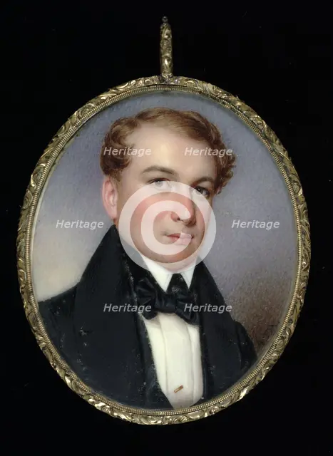 Hiland Hill, Jr., 1836. Creator: Alfred Thomas Agate.