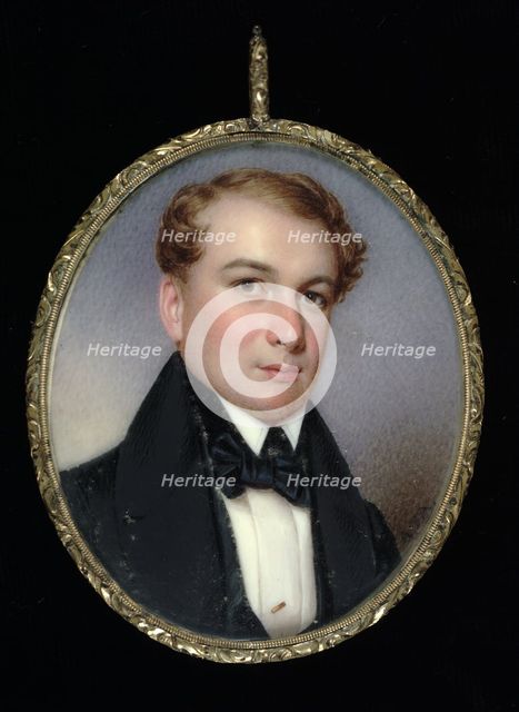 Hiland Hill, Jr., 1836. Creator: Alfred Thomas Agate.