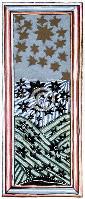 Hildegard of Bingen (1098-1179), German abbess and mystic. Artist: Unknown