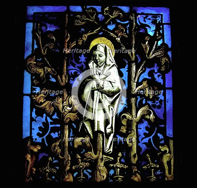 Hildegard of Bingen. Artist: Anonymous  