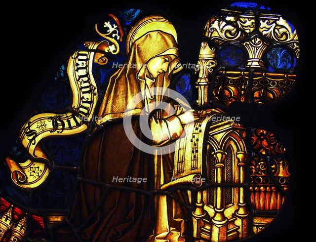 Hildegard of Bingen. Artist: Anonymous  