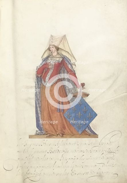 Hildegarde der Franken, c.1600-c.1625. Creator: Nicolaes de Kemp.