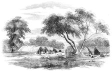 Hill Village in the Santhal Country, 1856. Creator: Unknown
