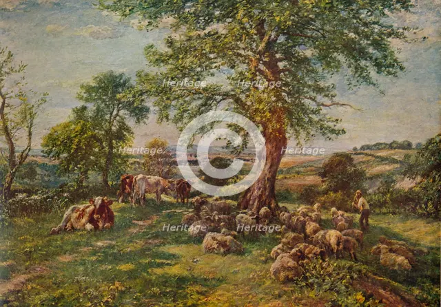 'Hill and Dale', c1900 (1935). Artist: Mark Fisher.