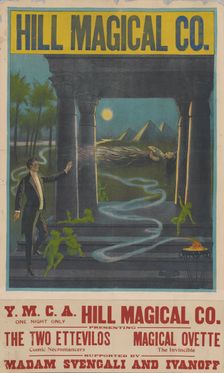 Hill Magical Company, c1900. Creator: Unknown