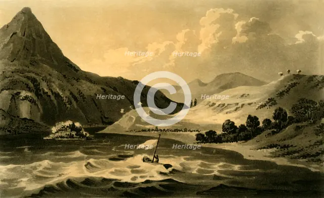 'Hill of Binion from the Lake', 1802.  Creator: Unknown.