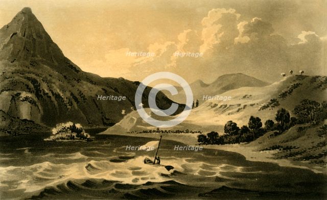 'Hill of Binion from the Lake', 1802.  Creator: Unknown.