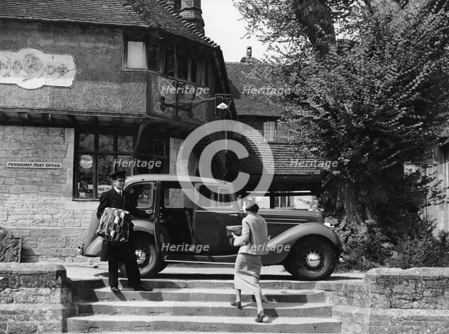 Hillman Hawk, Penshurst, Kent, 1937. Artist: Unknown