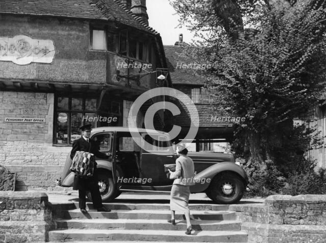Hillman Hawk, Penshurst, Kent, 1937. Artist: Unknown