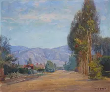 Hills Near Redlands, California, 1902. Creator: Theodore Clement Steele