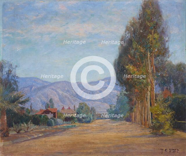 Hills Near Redlands, California, 1902. Creator: Theodore Clement Steele.