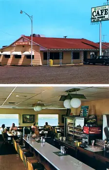 Hilltop Cafe, Holbrook, Arizona, USA, 1971