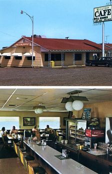 Hilltop Cafe, Holbrook, Arizona, USA, 1971