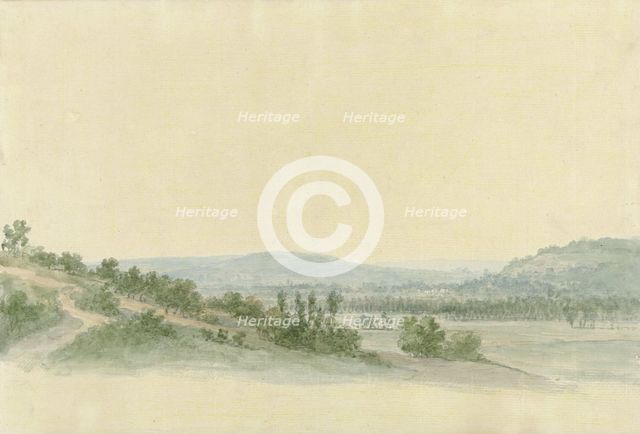 Hilly landscape, 1786-1857. Creator: Abraham Teerlink.