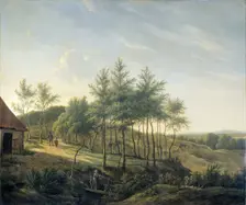 Hilly Landscape, 1814. Creator: Gerrit Jan Michaelis