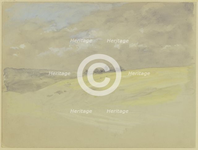 Hilly landscape, 19th century. Creator: Wilhelm Amandus Beer.