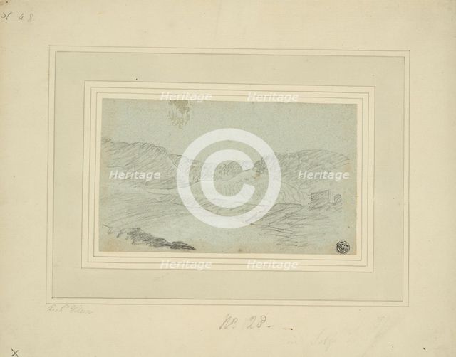 Hilly Landscape, n.d. Creator: Richard Wilson.